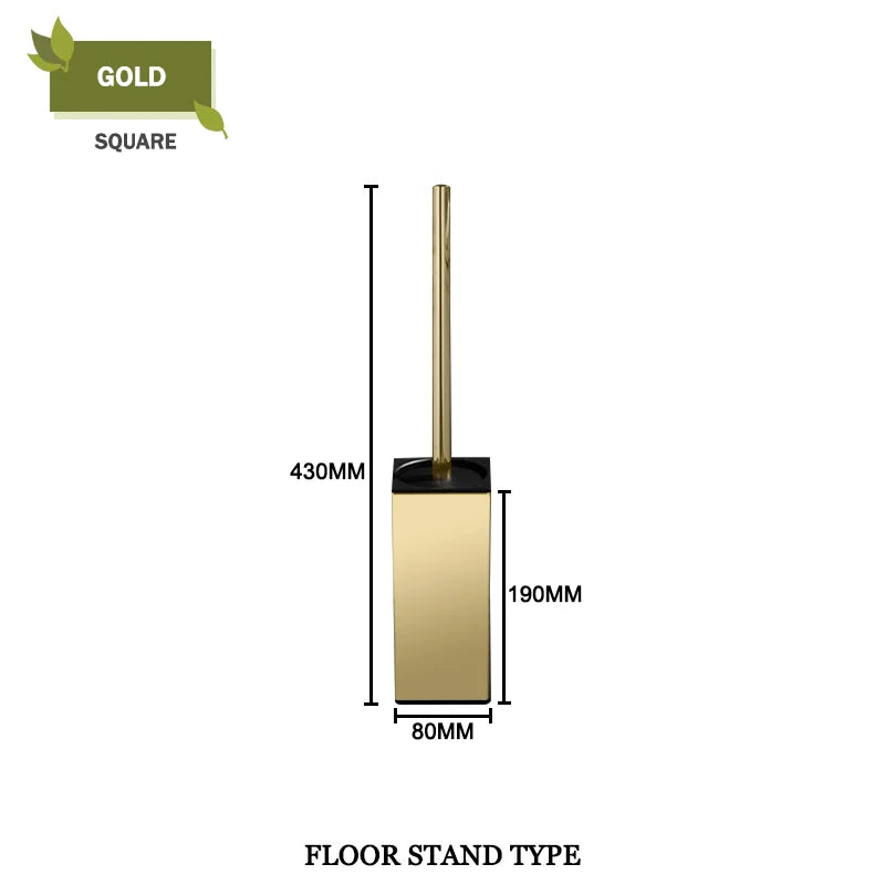ensemble de porte-brosse de toilette durable et élégant pour salle de bain - vue 18 sur 33