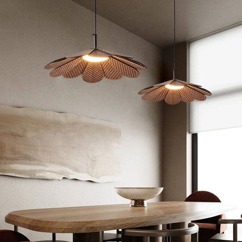 suspension en forme de pétale style nordique pour intérieur decoratif - vue 5 sur 10