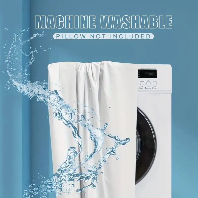 Safe Waterproof Mattress Protector, Soft Comfortable Breathable Solid Color Bedding Mattress Cover Fitted, Machine Washable - vue 6 sur 14