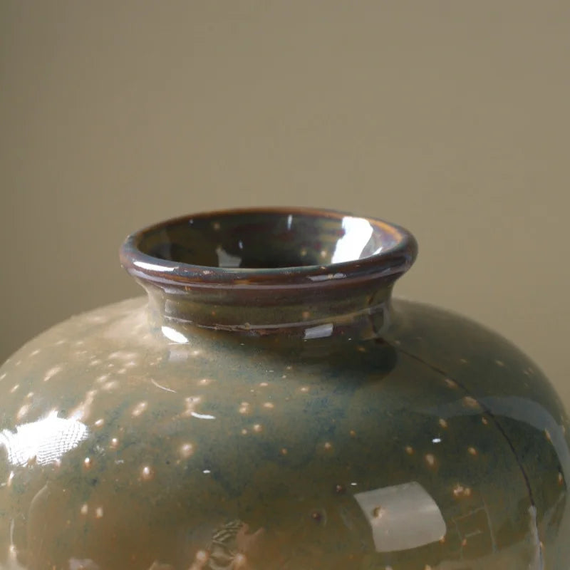 vase en céramique décoratif pour fleurs et plantes - vue 8 sur 8