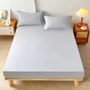 1PC Plain Color Waterproof Mattress Cover,Polyester Material, Thin Breathable,Bedroom，Four Seasons Apply