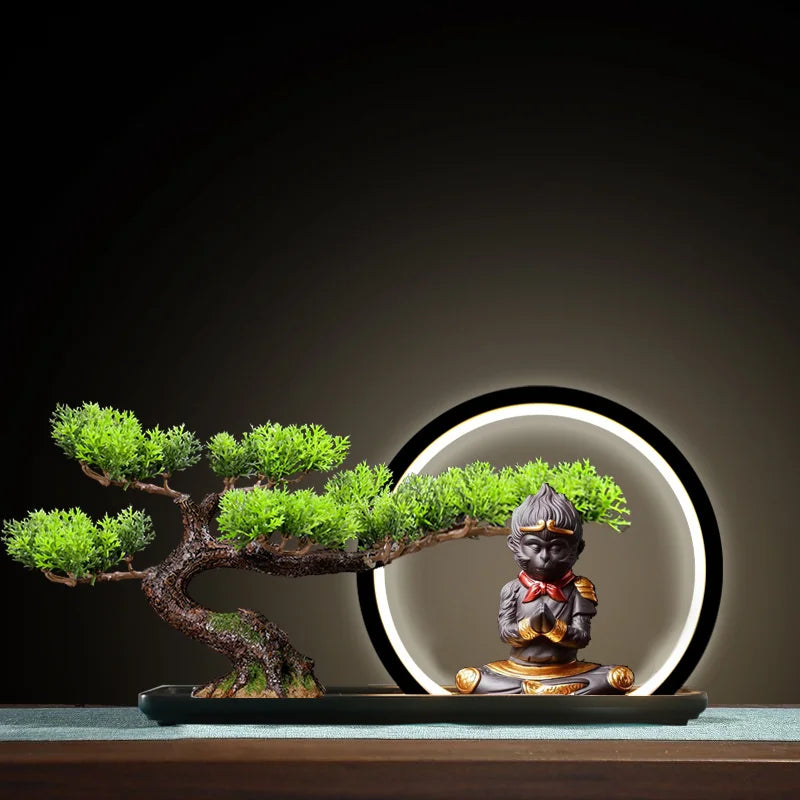 Artificial Simulation of Fake Flowers, Potted Gardens, Balcony Decoration, Bonsai Hotel Garden, Small Flower Pot Decoration - vue 8 sur 33