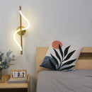 Minimalist acrylic wall light with nordic artistic lines
