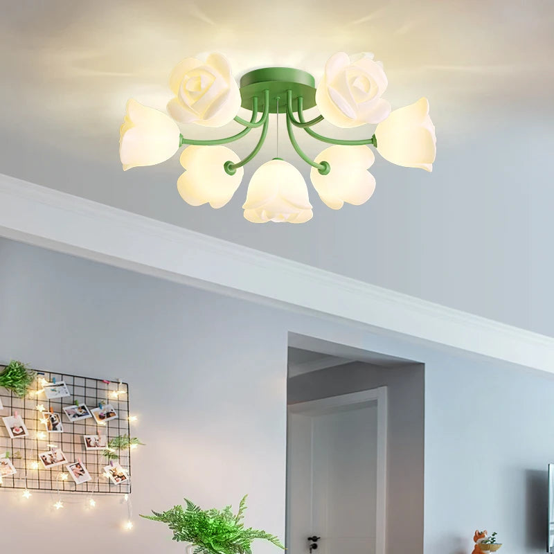 Creative Nordic ceiling light minimalist style for modern decor - vue 4 sur 16