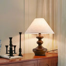 Modern desk lamp, retro creative living room, study room, villa, hotel bedroom, interior decoration, glossy LED bedside lamp