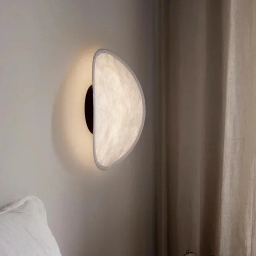 Modern minimalist fabric wall light for interior decoration