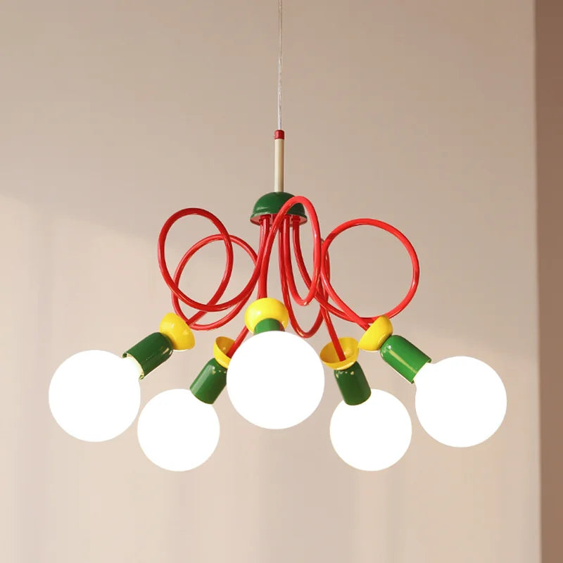plafonnier led design moderne luminaire décoratif idéal maison - vue 3 sur 13