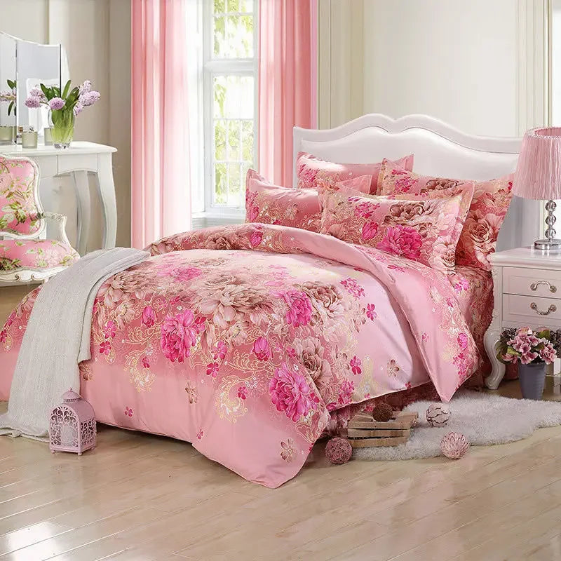 housse de couette queen size en coton léger tendance
