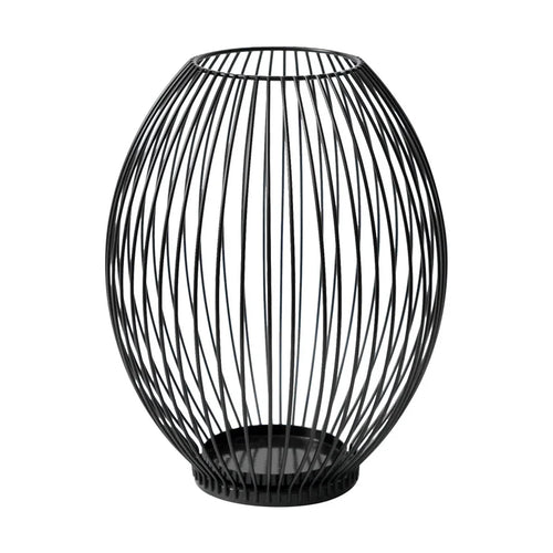 European Metal Lantern Candlestick,Arts and crafts ornaments,Gold Black Candle Holder,Home Decoration - vue 6 sur 11