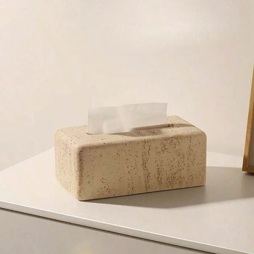 boîte à mouchoirs moderne en résine pour décoration créative - vue 4 sur 7