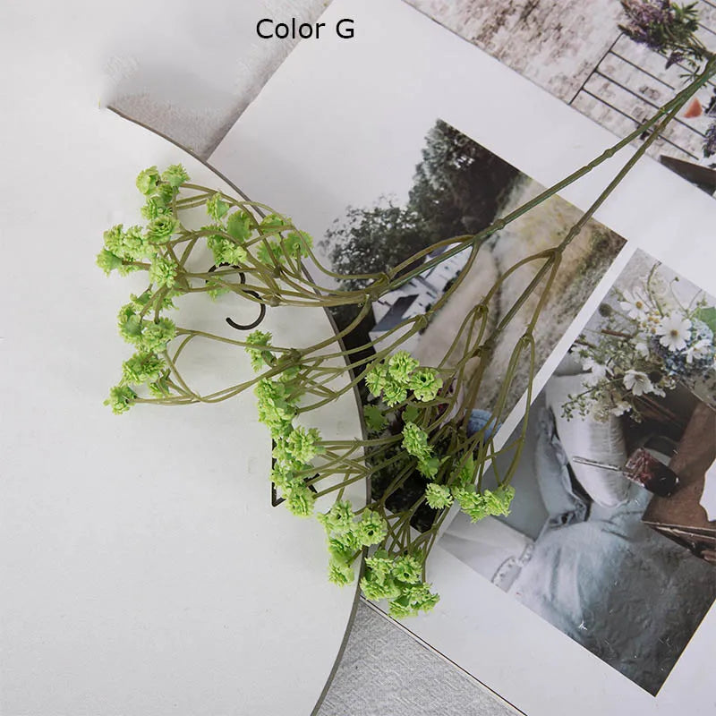 90 têtes de fleurs artificielles pour décorations et bricolage - vue 8 sur 12