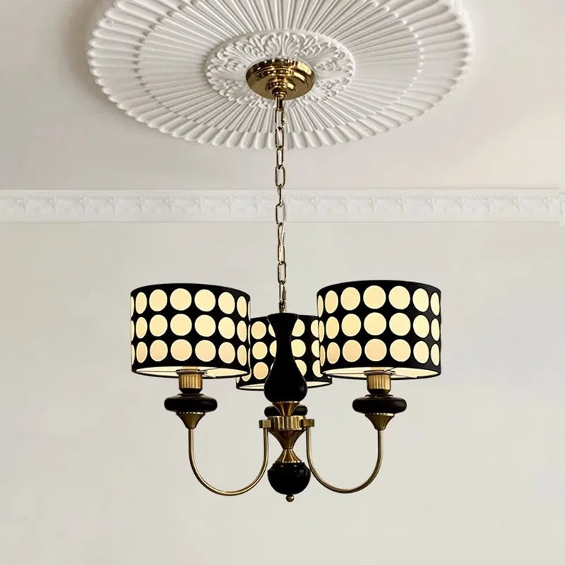 Lustres Cuivre Fer Moderne Salles Hôtel Intérieure Déco Éclairage - vue 3 sur 12