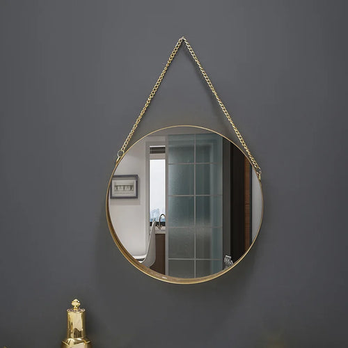 miroir mural rond créatif pour décoration intérieure et maquillage - vue 5 sur 13