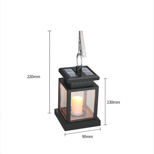 lampes solaires à led pour jardin et extérieur décoratif