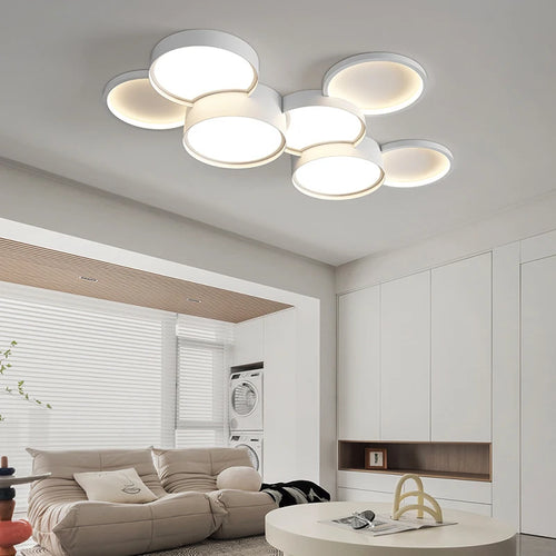 Lustre led plafond modernes - vue 6 sur 12