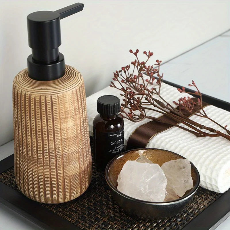 distributeur de lotion en céramique pour salle de bain et cuisine - vue 4 sur 10