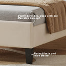 Youth Bed, Upholstered Bed, Skin-friendly Velvet Fabric, With Solid Flower-shaped Headboard and Slatted Frame, 90 x 200 cm