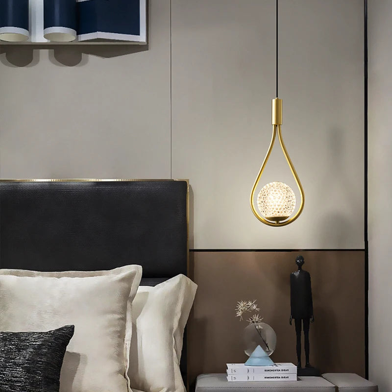 Suspension LED d'intérieur avec cordon G9 - vue 6 sur 9