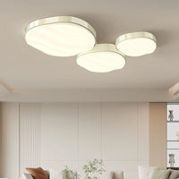 Plafonnier design moderne à leds brillant protection des yeux décoratif