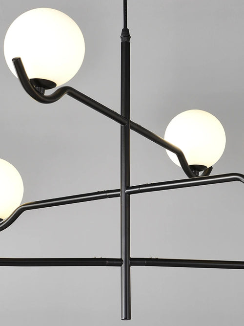 Minimalist postmodern pendant light for elegant and contemporary interiors - vue 6 sur 12