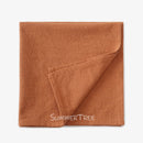 Serviette de table coton lavable style méditerranéen lot