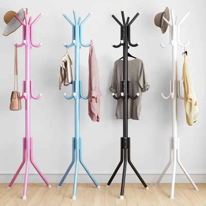 porte-manteau en métal avec 9 crochets pour organiser vos vêtements - vue 3 sur 12