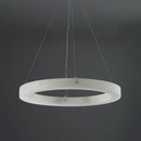 suspension circulaire en marbre pour décoration intérieure