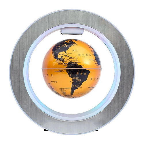 Magnetic levitation globe decoration living room black technology novel high-end decorative gifts with hand gifts, - vue 4 sur 13