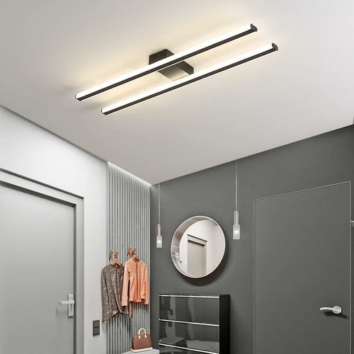 Minimalist nordic style LED wall light for indoor use - vue 2 sur 9