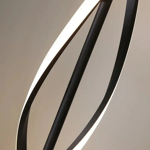 Minimalist geometric line floor lamp for modern interiors - vue 8 sur 10