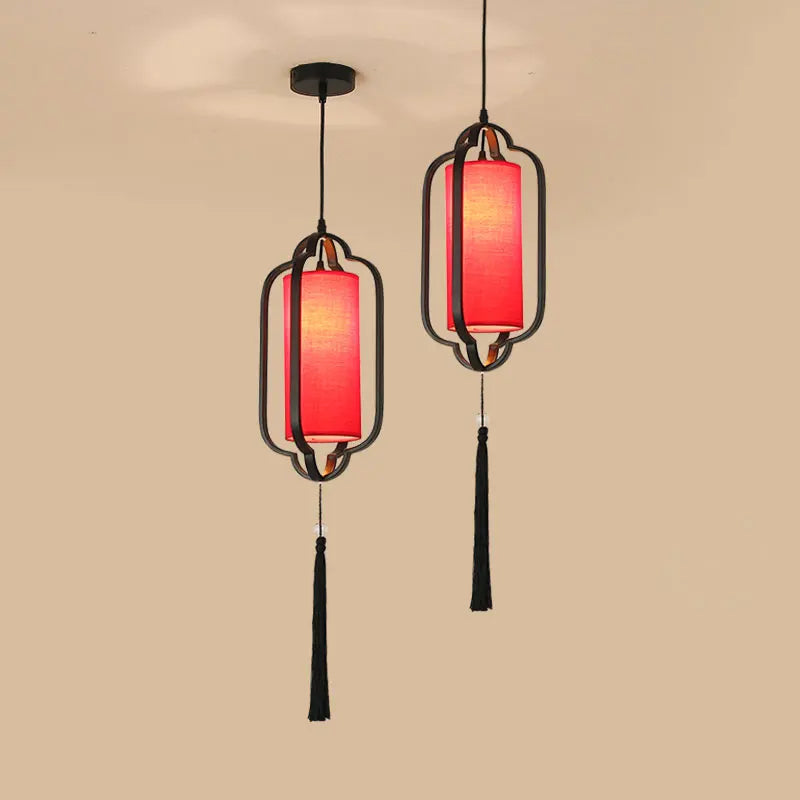 lustre chinois rétro style chinoiserie pour un éclairage élégant - vue 4 sur 22