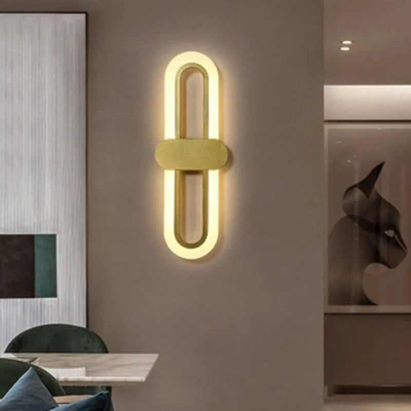 applique murale led moderne pour décoration intérieure élégante - vue 4 sur 9