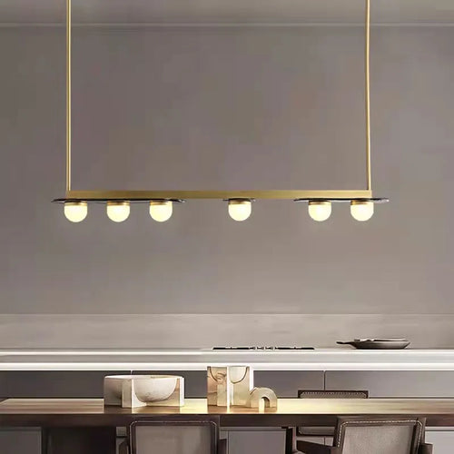 lustre led art déco style 	 suspension