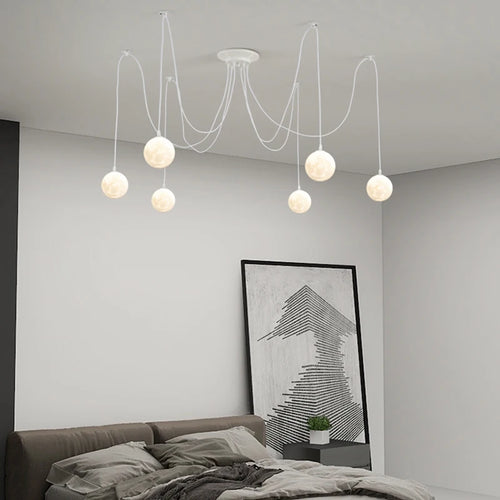 lustre multi lumières suspendues style nordique pour commerces