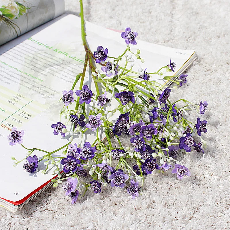 gypsophile fleurs artificielles pour mariage décoration florale 2024 - vue 12 sur 12