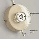 Minimalist nordic rotatable iron LED wall light