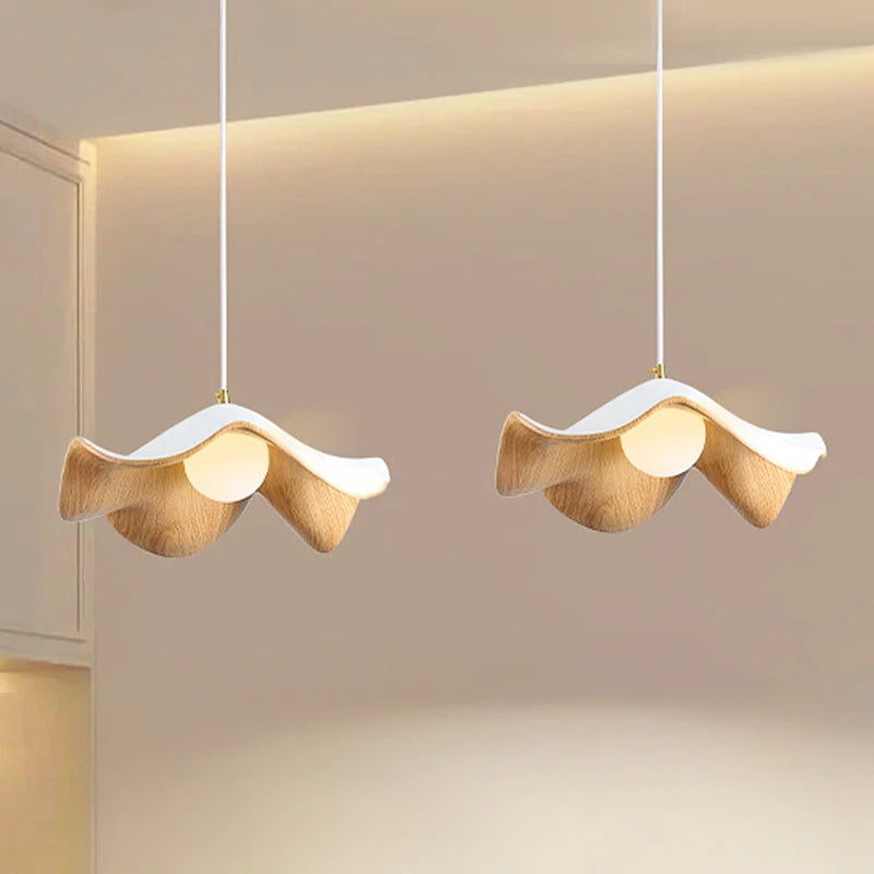 Suspension design fleur Style Nordique Minimaliste Wabi Sabi