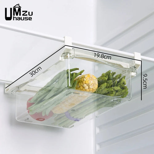 organisateur transparent pour légumes et fruits de cuisine