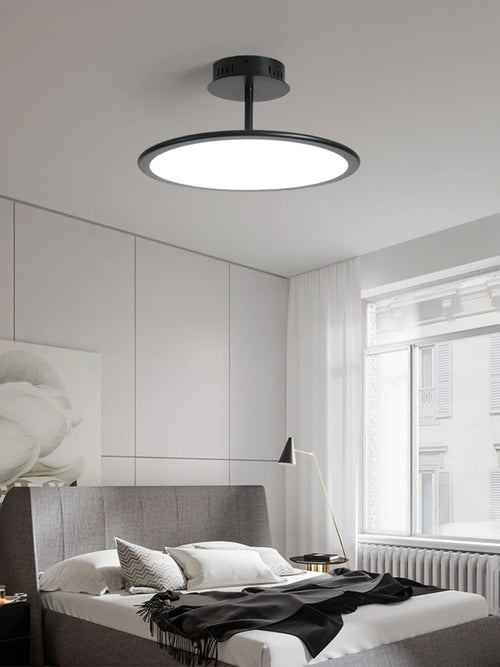Minimalist dimmable decorative LED pendant light - vue 2 sur 12
