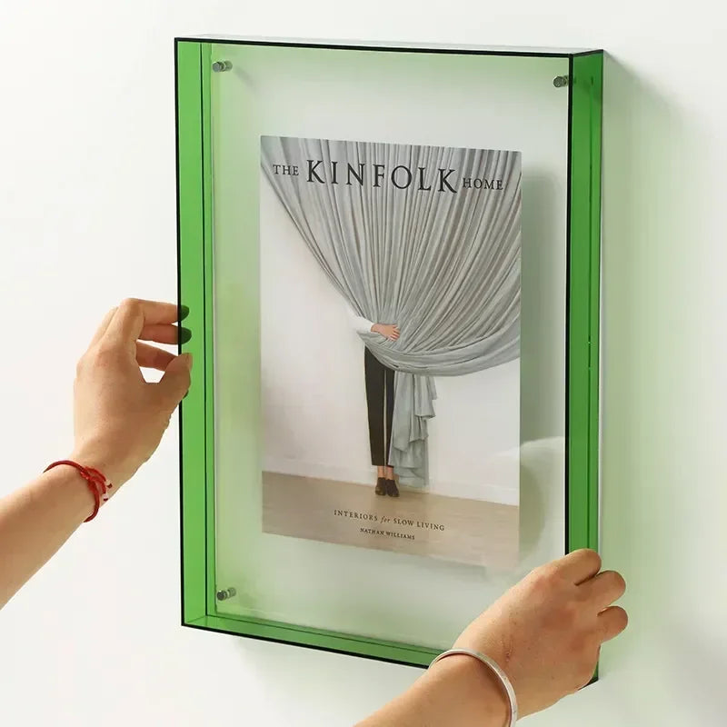 cadre acrylique transparent pour photos et décorations diverses - vue 4 sur 15
