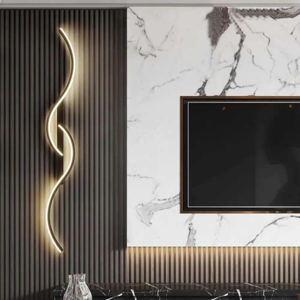 applique murale led moderne pour décoration intérieure élégante - vue 3 sur 12