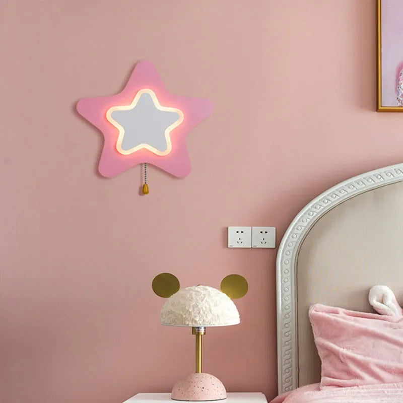 Applique murale LED moderne pour enfants chambre chevet étude allée mur lumière d'ambiance intérieur maison décorative luminaire - vue 7 sur 13