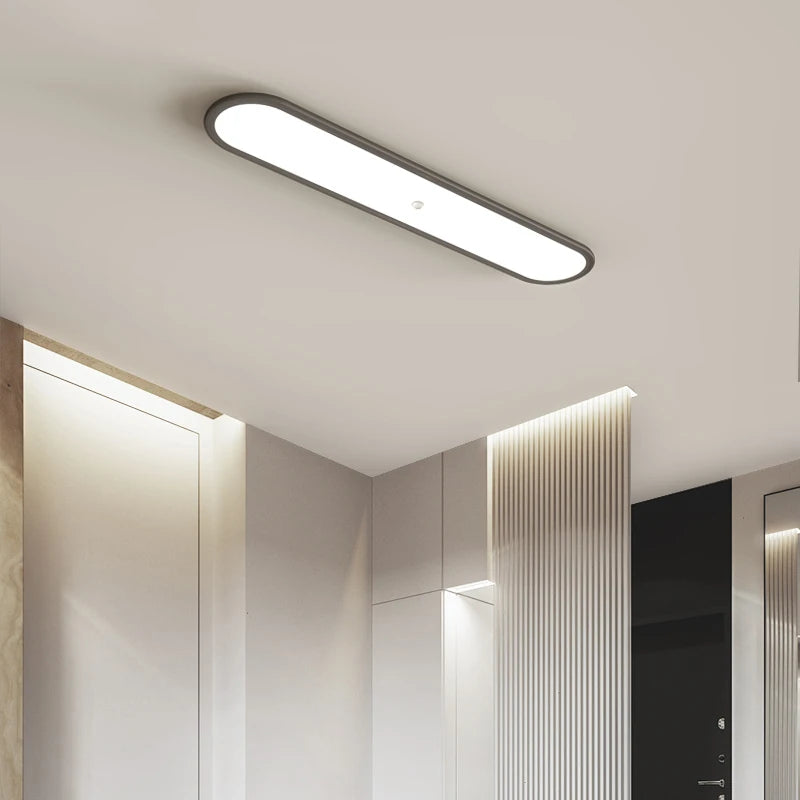 plafonnier led ultra-mince avec capteur de corps humain - vue 5 sur 20