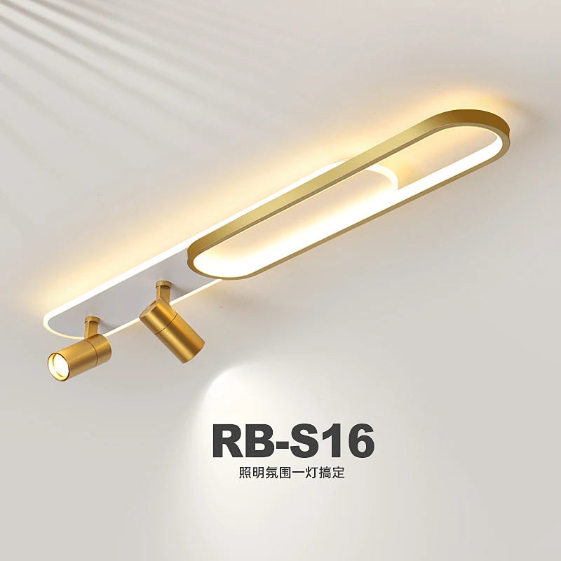 plafonnier led acrylique moderne décoratif intérieur nouveauté 2023 - vue 4 sur 14