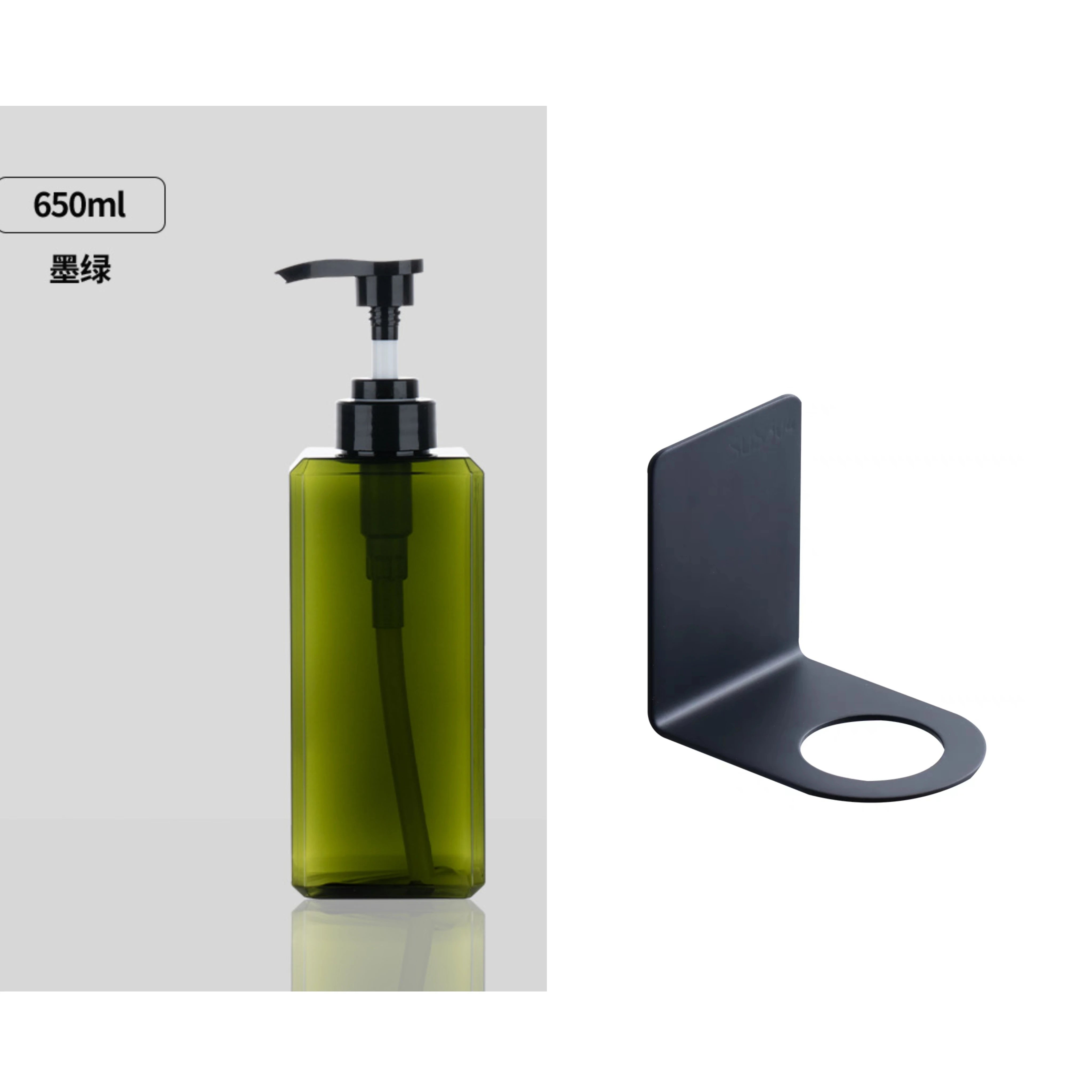 distributeur de savon liquide mural pour désinfectant et gel douche - vue 12 sur 15