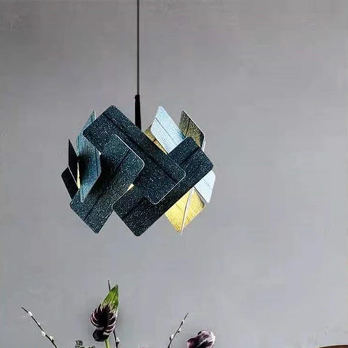 lampes suspendues créatives en bois avec cordon réglable