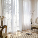 Voilage tulle léger moderne pour salon et chambre