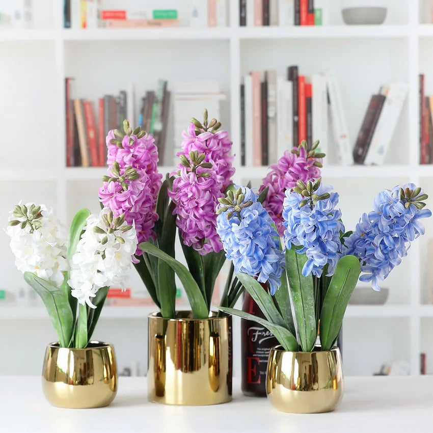 arrangement de fleurs artificielles pour décoration et photographie - vue 2 sur 11