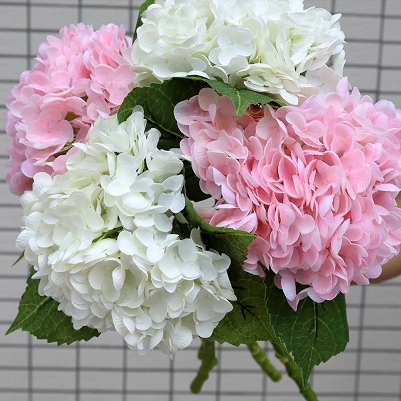 fleur d'hortensia artificielle pour décoration de mariage - vue 4 sur 11