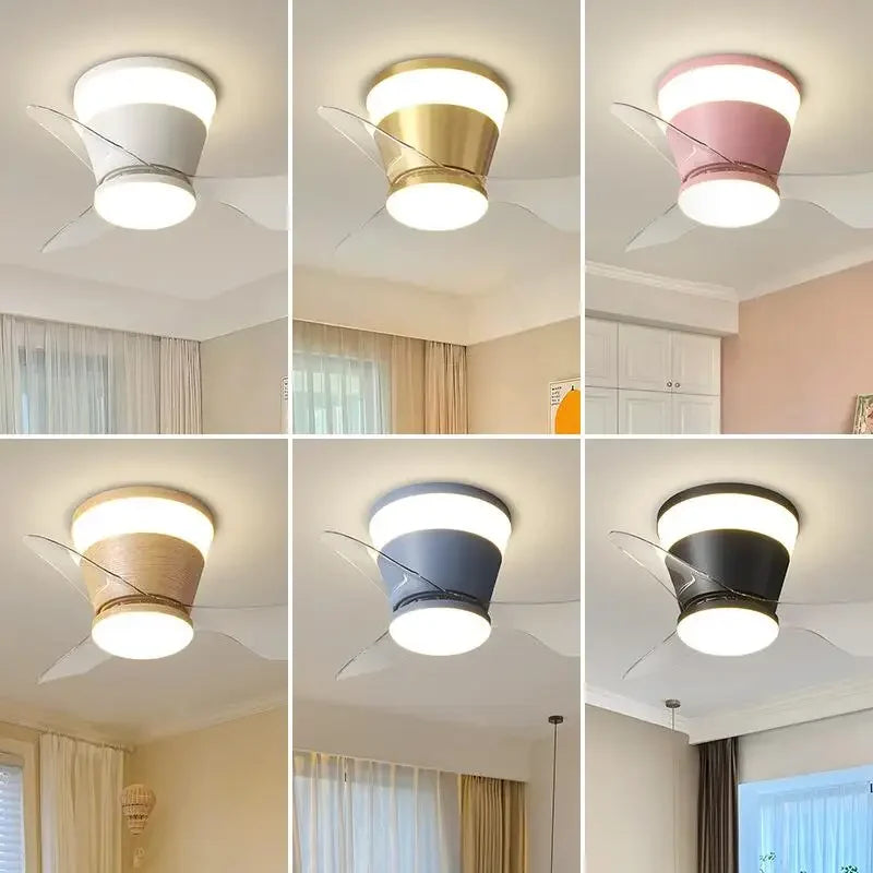 ventilateur de plafond ultra mince avec lumière intégrée - vue 7 sur 7
